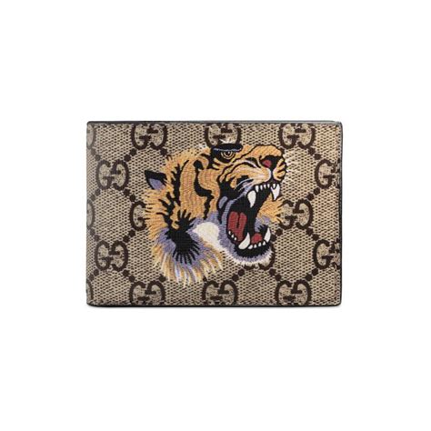 gucci tiger wallet 2022|Gucci tiger brooch.